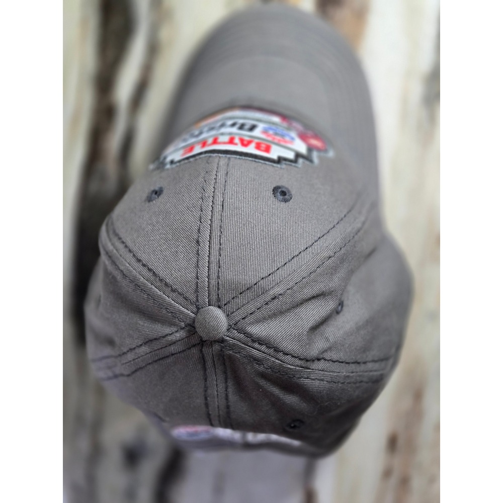 Battle at Bristol 2016 Virginia Tech vs Tennessee Football Hat Gray Baseball Cap - Picture 5 of 9